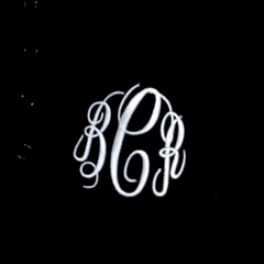 BLOOPER CLOTHING: Monogrammed Ruffle Top