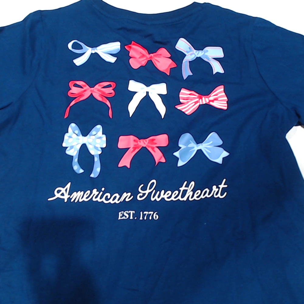 BLOOPER CLOTHING: Monogrammed America T-Shirt