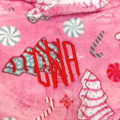BLOOPER KIDS: Monogrammed Kids Blanket Hoodie