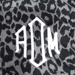 BLOOPER CLOTHING: Monogrammed Pajama Top