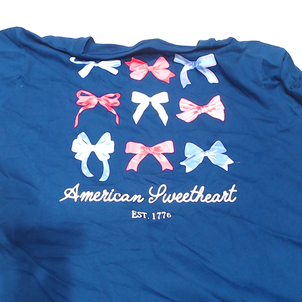 BLOOPER CLOTHING: Monogrammed America T-Shirt