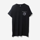 Monogrammed Sleep Tee | Black