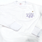 BLOOPER CLOTHING: Monogrammed Crewneck Sweatshirt