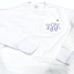 BLOOPER CLOTHING: Monogrammed Crewneck Sweatshirt