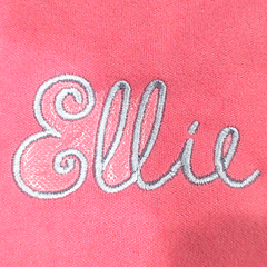 BLOOPER KIDS: Monogrammed Kids Sequin Bow Sweatshirt