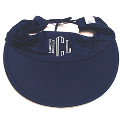 BLOOPER ACCESSORY: Monogrammed Swim Visor