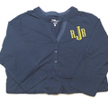 BLOOPER CLOTHING: Monogrammed Henley