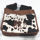 BLOOPER BAG: Monogrammed Saddlebag