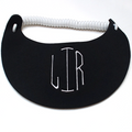 BLOOPER ACCESSORY: Monogrammed Foam Adjustable Visor