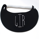 BLOOPER ACCESSORY: Monogrammed Foam Adjustable Visor