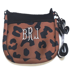 BLOOPER BAG: Monogrammed Crossbody Bag