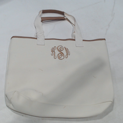 BLOOPER BAG: Monogrammed Tote Bag