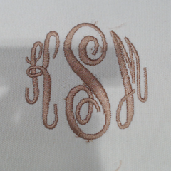 BLOOPER BAG: Monogrammed Tote Bag