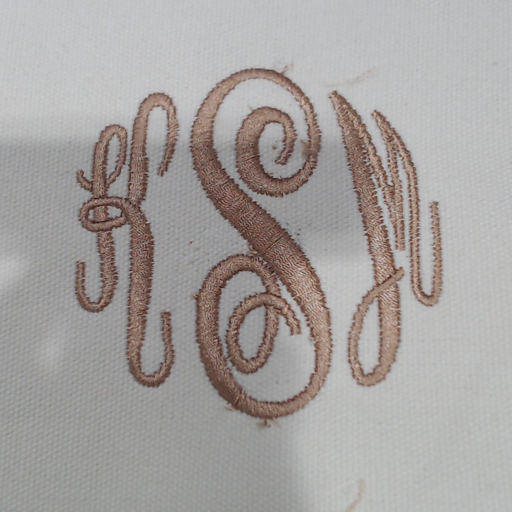 BLOOPER BAG: Monogrammed Tote Bag