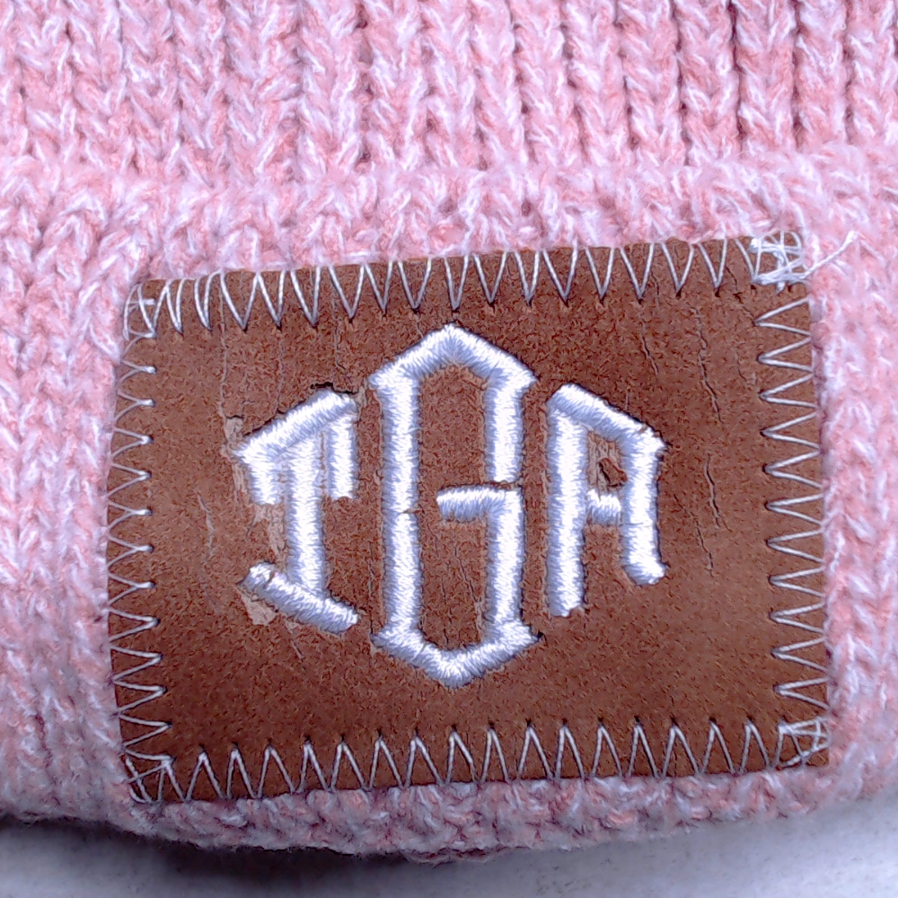 BLOOPER ACCESSORY: Monogrammed Beanie