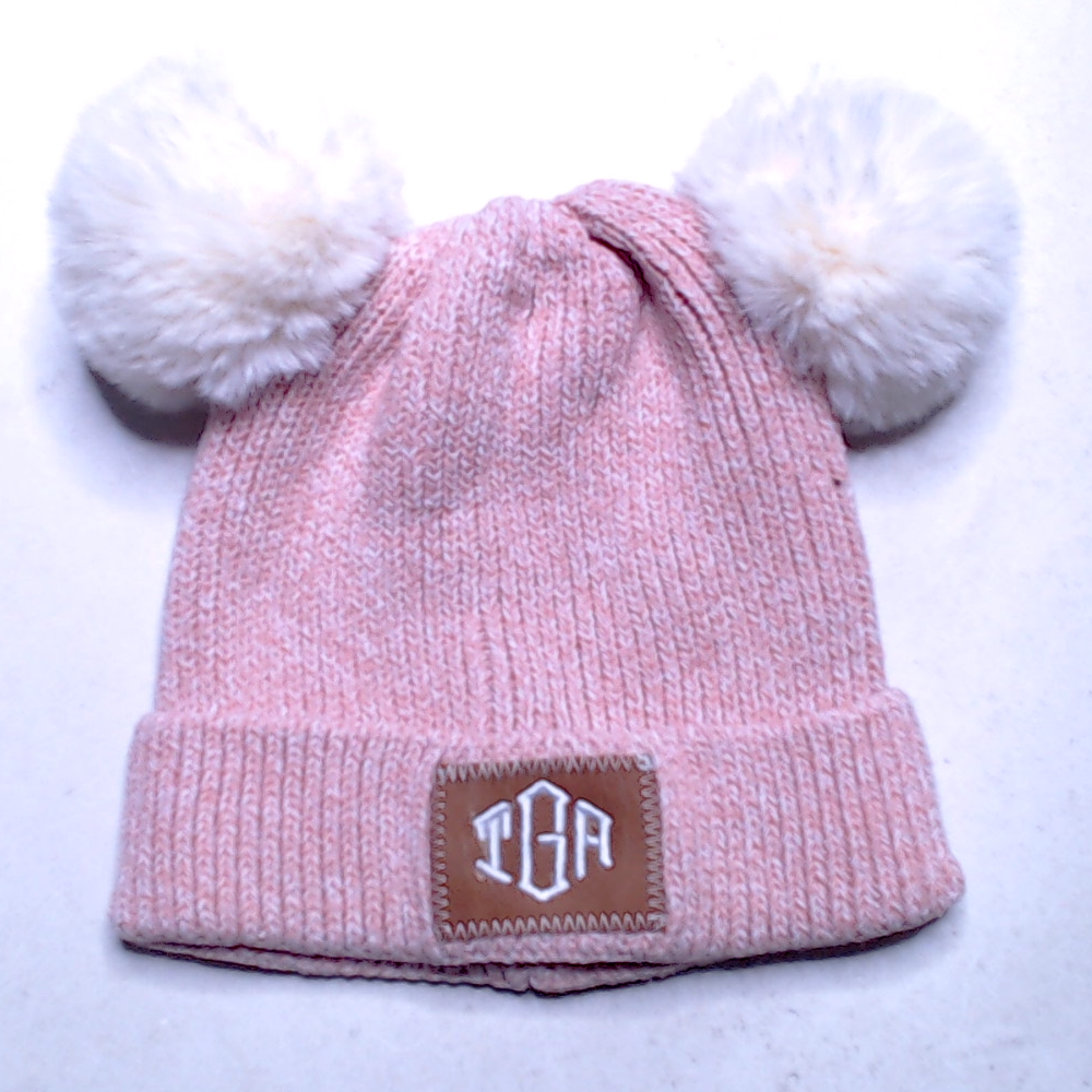 BLOOPER ACCESSORY: Monogrammed Beanie