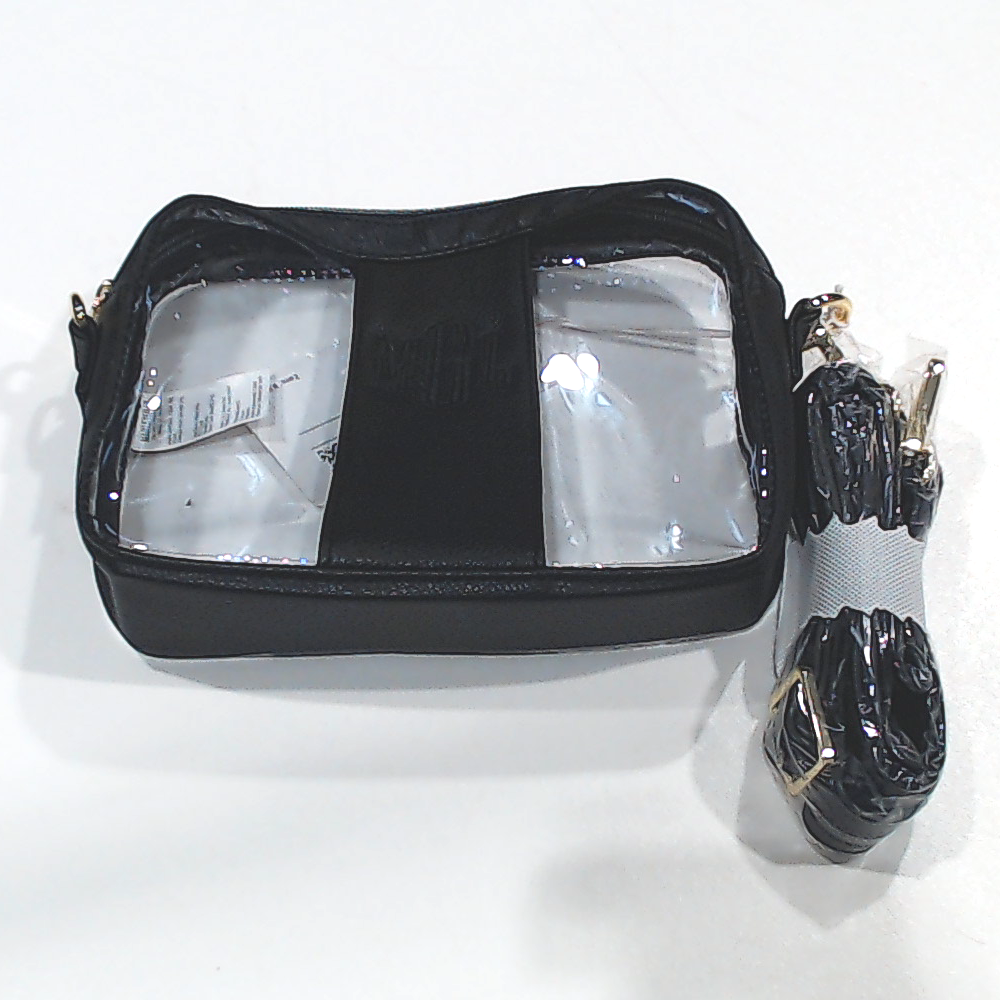 BLOOPER BAG: Monogrammed Clear Stadium Crossbody Bag