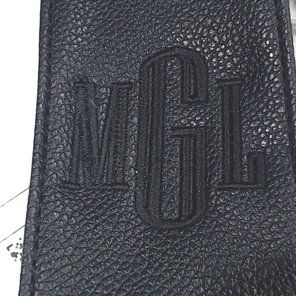 BLOOPER BAG: Monogrammed Clear Stadium Crossbody Bag