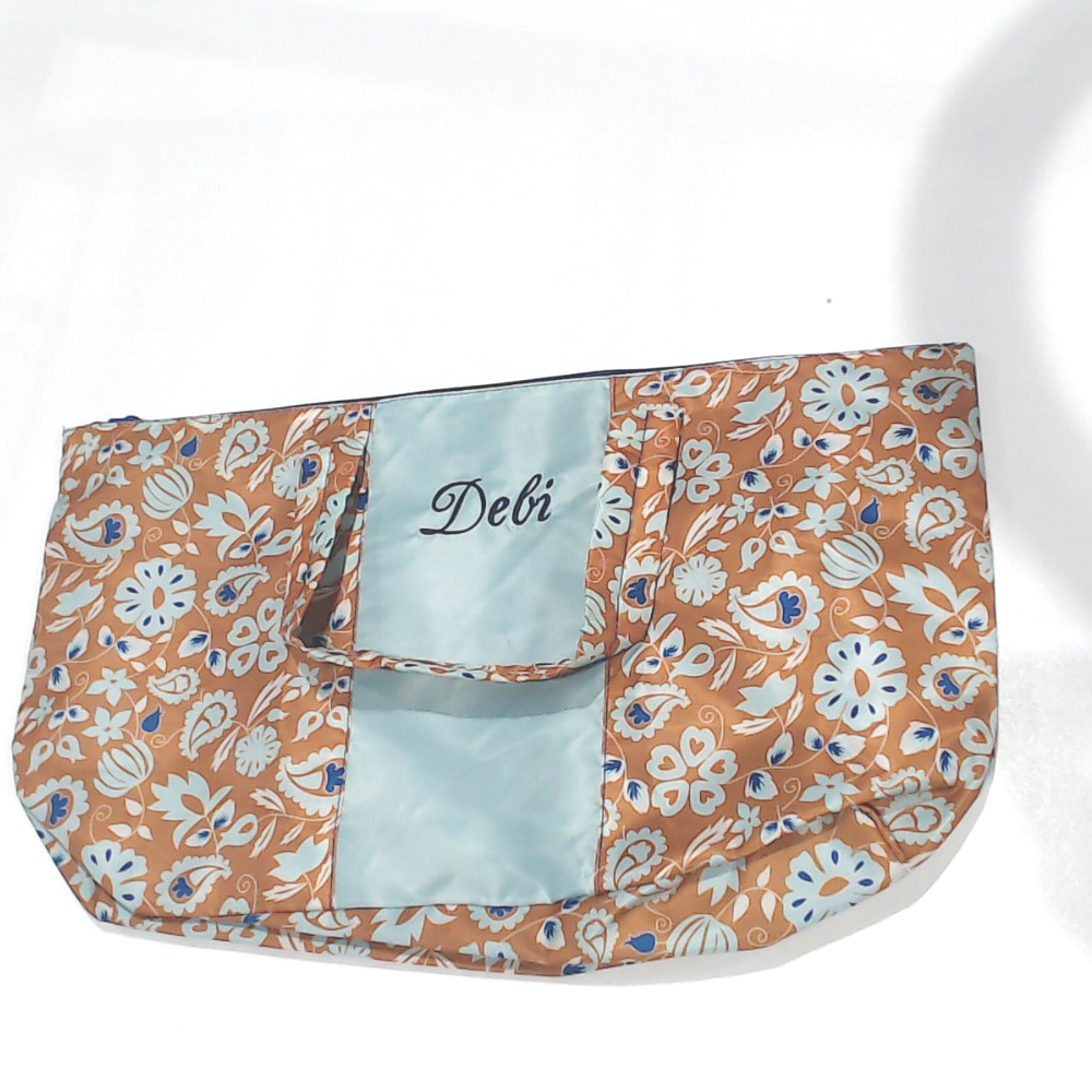 BLOOPER BAG: Monogrammed Packable Weekend Duffel Bag