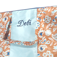 BLOOPER BAG: Monogrammed Packable Weekend Duffel Bag