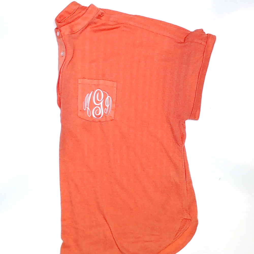 BLOOPER CLOTHING: Monogrammed Top