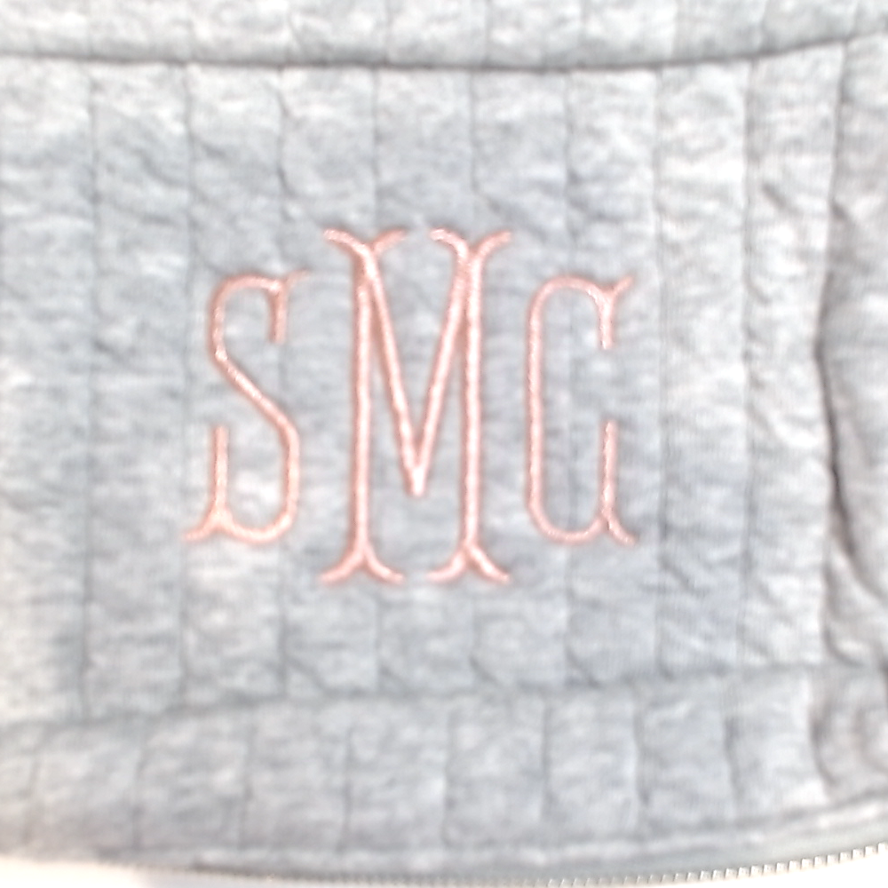 BLOOPER KIDS: Monogrammed Kids Quilted Cosmetic Case