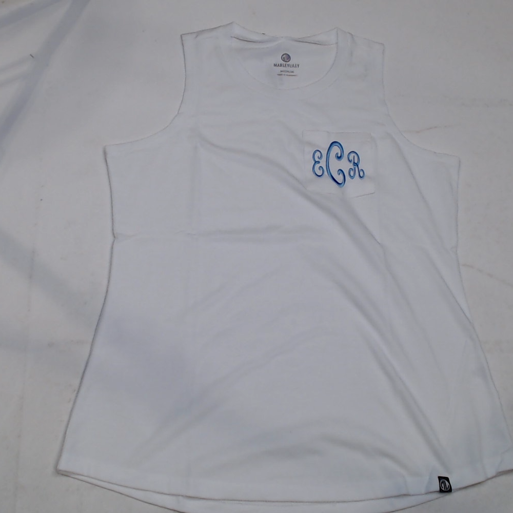 BLOOPER CLOTHING: Monogrammed Tank Top