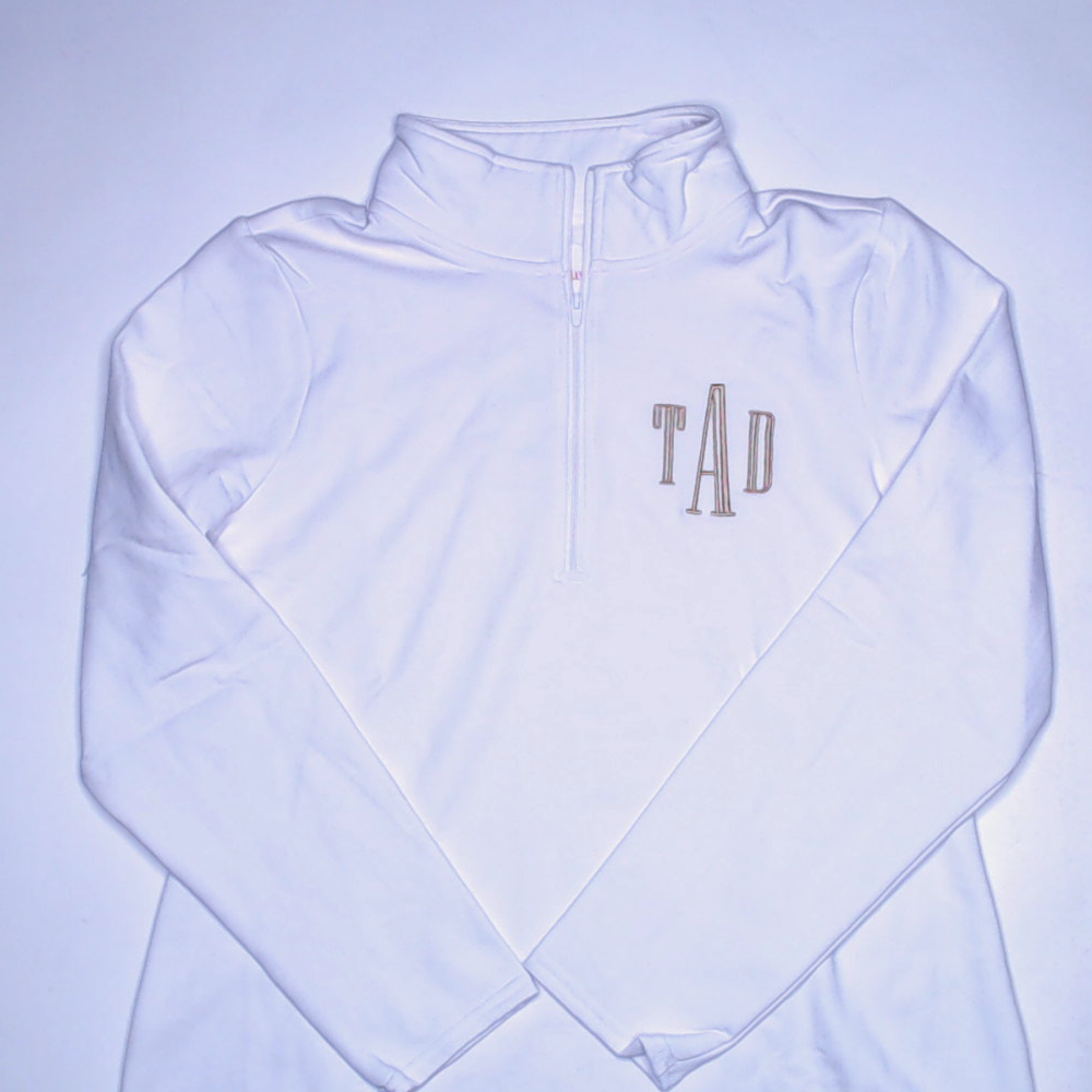 BLOOPER CLOTHING: Monogrammed Pullover Sweatshirt
