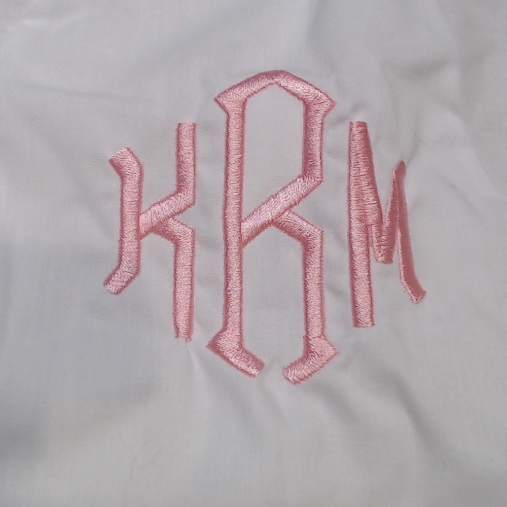 BLOOPER KIDS: Monogrammed White Eyelet Baby Bloomers
