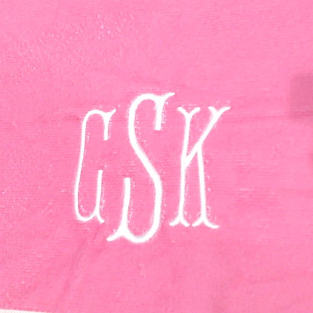 BLOOPER SWIM: Monogrammed Beach Towel