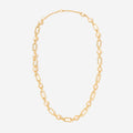 Pearl Starburst Necklace in Gold