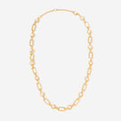 Pearl Starburst Necklace | Gold