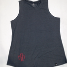 BLOOPER CLOTHING: Monogrammed Basic Tank Top