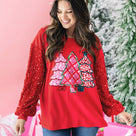 Christmas Sweatshirt | Red