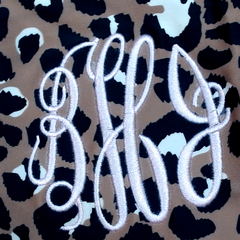 BLOOPER SWIM: Monogrammed Ruched Tankini
