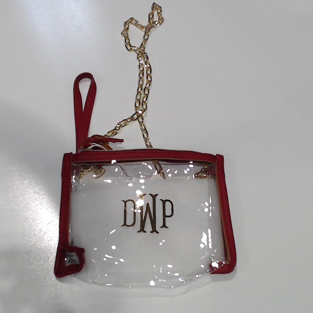 BLOOPER BAG: Personalized Clear Stadium Bag