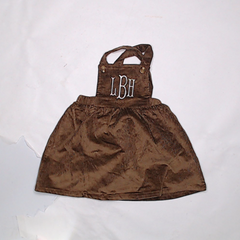 BLOOPER KIDS: Monogrammed Kids Overall Dress
