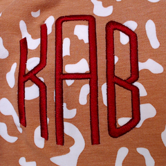 BLOOPER CLOTHING: Monogrammed Lightweight Sweatshirt