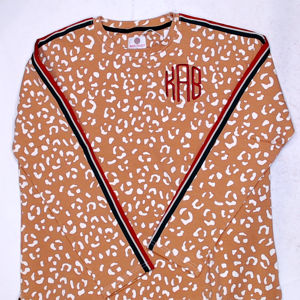 BLOOPER CLOTHING: Monogrammed Lightweight Sweatshirt