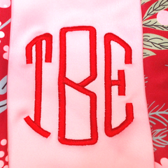 BLOOPER ACCESSORY: Monogrammed Luggage Cover