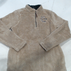 BLOOPER CLOTHING: Monogrammed Fuzzy Sherpa Pullover