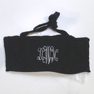 BLOOPER SWIM: Monogrammed Bandeau Top
