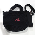 BLOOPER BAG: Monogrammed Diamond Quilted Crossbody
