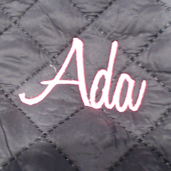 BLOOPER BAG: Monogrammed Diamond Quilted Crossbody