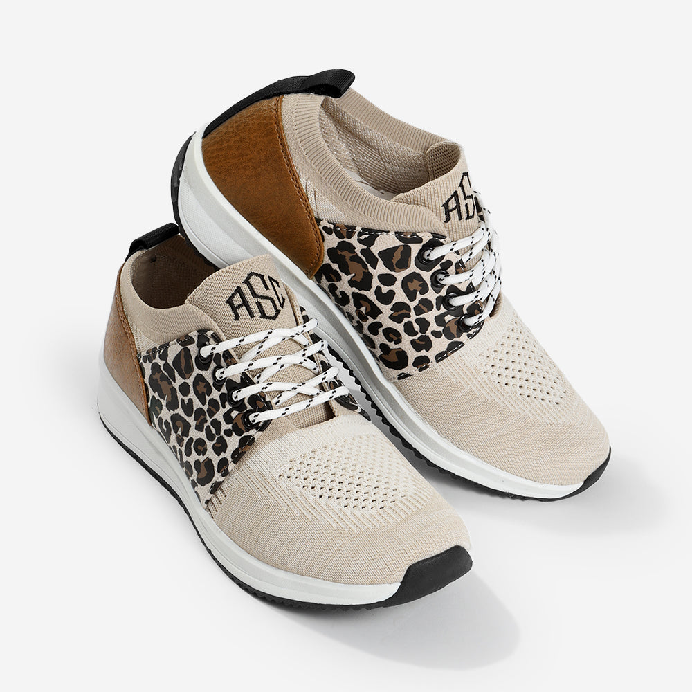 Monogrammed Leopard Sneakers - Fall 23