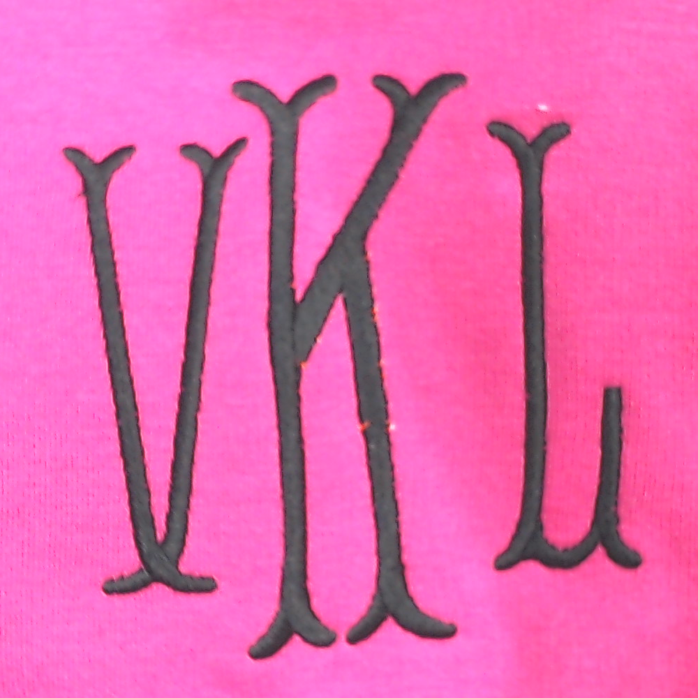 BLOOPER CLOTHING: Monogrammed Open Back Sweatshirt