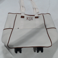BLOOPER BAG: Monogrammed Rolling Tote