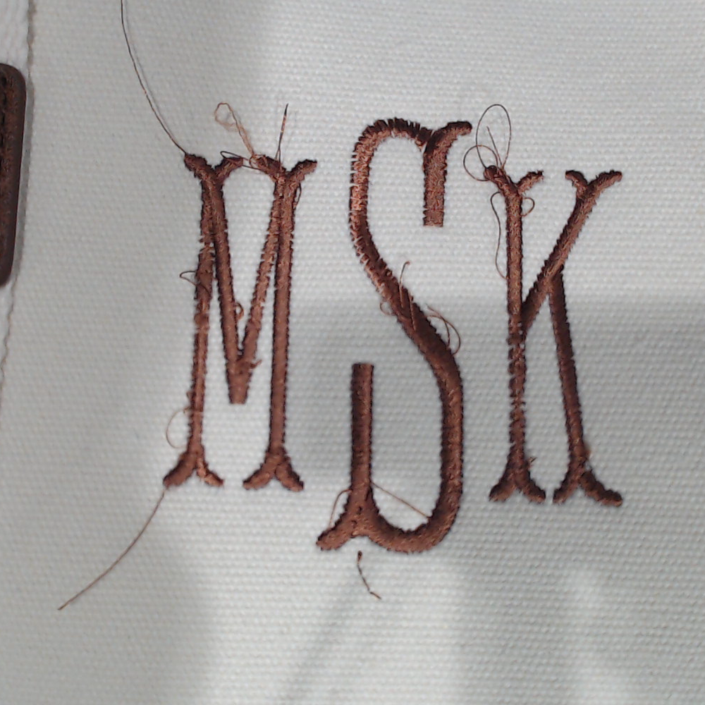 BLOOPER BAG: Monogrammed Rolling Tote