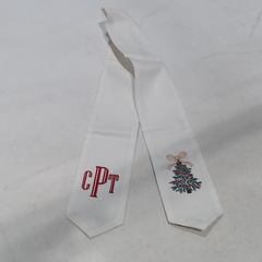 BLOOPER ACCESSORY: Personalized Christmas Wreath Sash