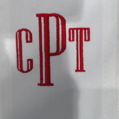 BLOOPER ACCESSORY: Personalized Christmas Wreath Sash